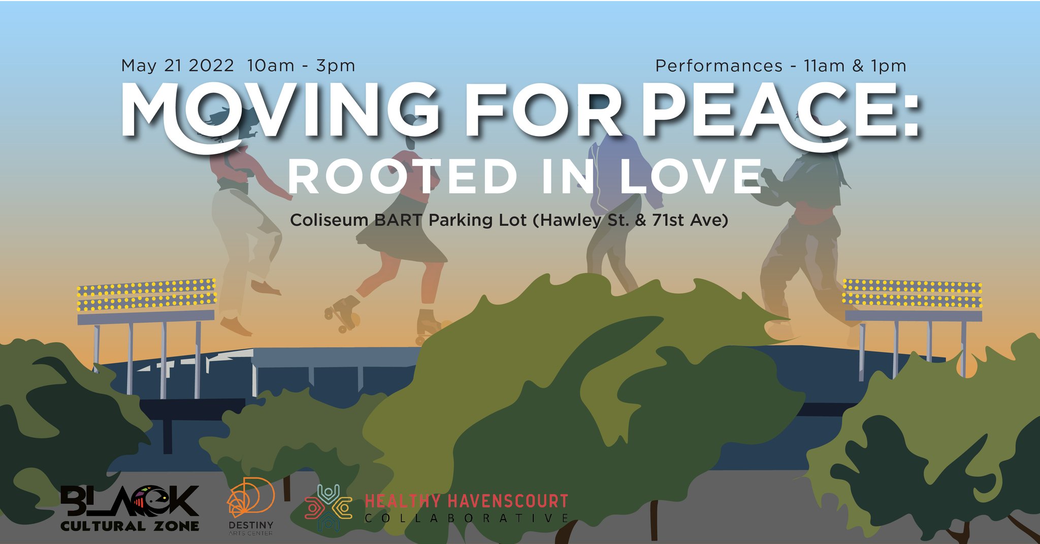Moving for Peace Promo Flyer